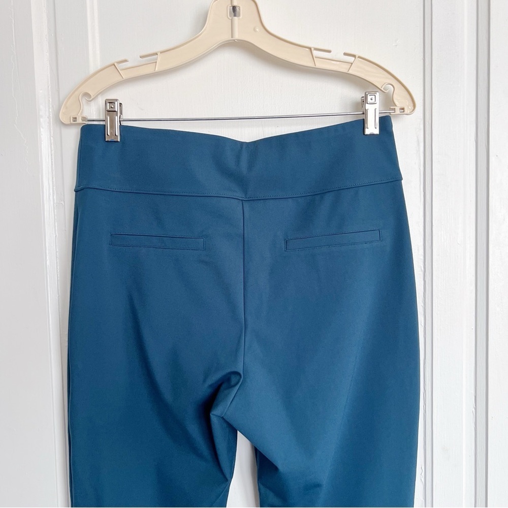 The Cause Collection • Paseo Stretch-Flare Pant colorblock teal black bootcut - Picture 8 of 9